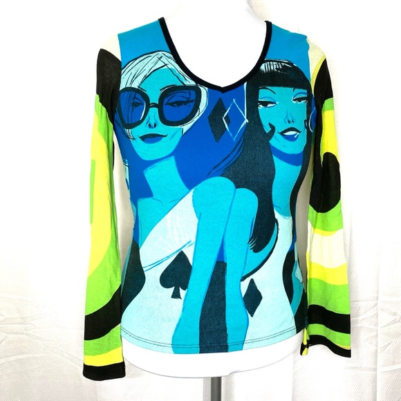 Custo Barcelona Tops - Unique Graphic Custo Barcelona Top - M